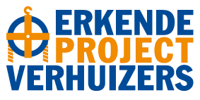 Logo erkende projectverhuizers waarmee Top Movers werkt