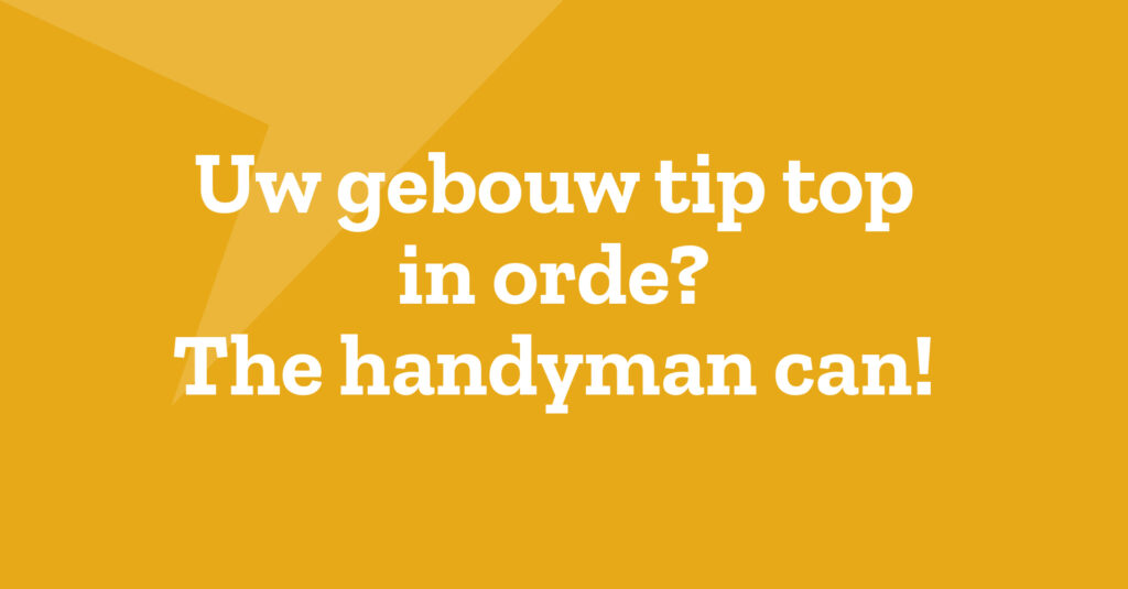 Handy Man Service bij Top Movers: zorgeloos verhuizen tot in de puntjes geregeld